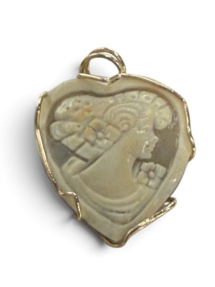 Pendentif Mandile 1922 Femme Cammei  in Argent Conchiglia 2MCICM240 - 2MCICM240
